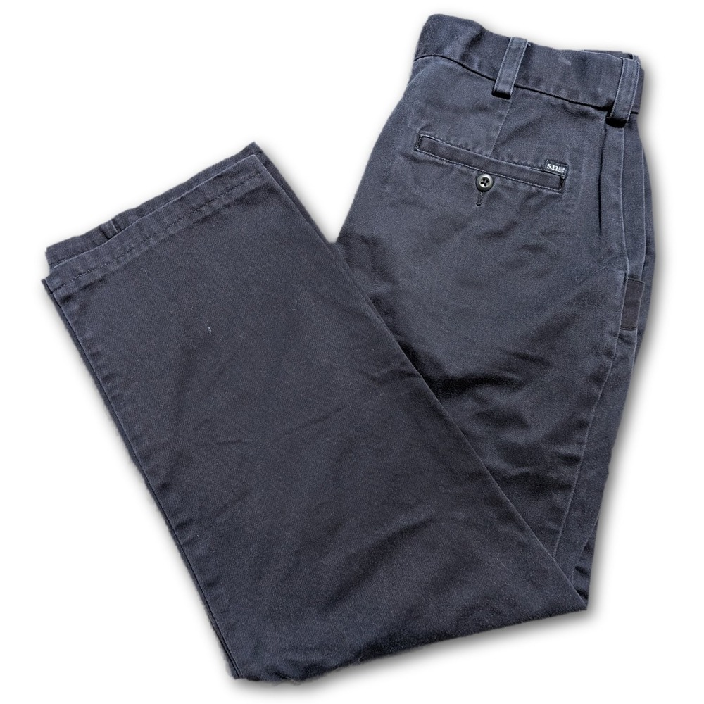 5.11 Tactical Pants Mens KVR 74398-720 Navy Blue 34x32 100% Cotton Utility Woven